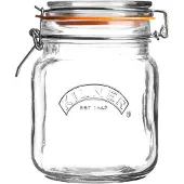 Kilner Storage Jar - Wire Bail - Square - 1 L - 1 stück