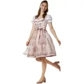 TecTake Midi-Dirndl Hannah in rosa | Gr.: 36