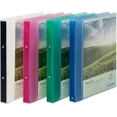 Eichner Präsentationsringbuch 2-Ringe grün-transparent 2,5 cm DIN A4