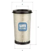 Ufi Luftfilter 27.H71.00