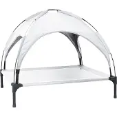 vidaXL Hundebett Silber Grau 104 x 86 x 84,5 cm Stahl