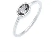 Elli Ring Bandring Geo Form Kristall 925 Silber Elli Silber