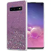 Cadorabo TPU Cover funkelnder Glitter