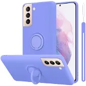 Cadorabo HülleTPU im Liquid Schutz Case Silikon Design mit Ring