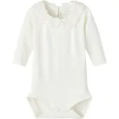 Name it Body l/ä - Noos - NbfTylla - White Alyssum - - 74 - Body L/Ä