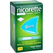 EurimPharm Arzneimittel GmbH Nicorette Kaugummi 4 mg whitemint - Reimport 105 St