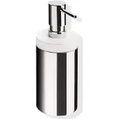 Hewi System 162 Seifenspender 162.06.1104099 200ml, Halter verchromt, reinweiß