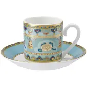 Villeroy & Boch Samarkand Aquamarin Espressotasse mit Untertasse