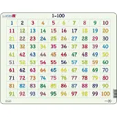 Larsen Puzzles Maxi LA-AR10, 100 Stück(e), 7 Jahr(e)