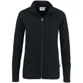 Hakro Interlock Sweatjacke Damen #227 Gr. S schwarz