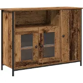 vidaXL Sideboard Altholz 100 x 35 x 75 cm