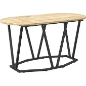 vidaXL Couchtisch Sonoma-Eiche 80 x 40 x 40.5 cm Sperrholz und Metall