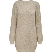 JDY Minikleid "JDYWHITNEY MEGAN L/S BOAT DRESS KNT NOOS" Sommerkleid