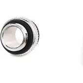 Bitspower Adapter 2x 1/4 Zoll - shiny silver