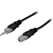 Deltaco MM-164 - 3.5mm - 3.5mm - 15 m - Schwarz - Grau