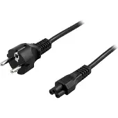Lenovo apparatkabel, rak CEE 7/7 - rak IEC C5, 1m, svart