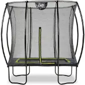 Exit Silhouette Trampolin 153x214cm, auf Beinen, Rechteckig, für Kinder, Schwarz