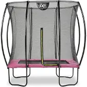Exit Trampolin Ausgang Silhouette Rosa 153x214cm inkl. Sicherheitsnetz