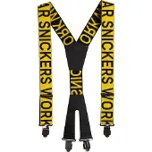 Snickers Workwear Snickers SWW Logo Hosenträger - Gelb/Schwarz 103