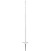 Westfalia Classic plastic post 105 cm with double step-in, white, 5 pcs