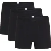 KnowledgeCotton Apparel Unterwäsche Anker 3 Pack Herren Black Jet-S