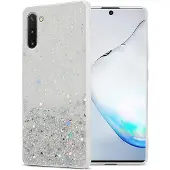 Cadorabo TPU Cover funkelnder Glitter