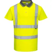 Portwest Warnschutz Poloshirt kurzarm Gelb XL