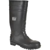 Portwest FW94 Klassik Sicherheitsgummistiefel S4 Black Gr. 44