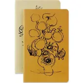Moleskine Cahier - Van Gogh, Large/A5, 2er Set, liniert, Kartoneinband