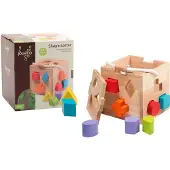 Jouéco Junior Form Eintopf 16 x 16 x 16 cm Holz 13-teilig