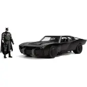 Jada Toys Batman 2022 Hollywood Rides Diecast Modell 1/18 2022 Batmobil mit Figur