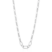 Ania Haie Damen-Kette Figaro Chain 925er Silber Ania Haie Silber