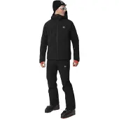 2117 of Sweden Edum Herren Skijacke mit Kapuze schwarz L