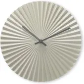 Hama Barbados, Wand, Quarzuhr, Rund, Grün, Grau, Metall, Minimalismus