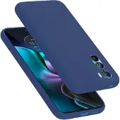 Cadorabo TPU Liquid Silicone Case Hülle für Motorola EDGE 30