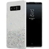 Cadorabo TPU Cover funkelnder Glitter
