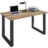 VCM Schreibtisch Bürotisch Computertisch 140x80 Lona U