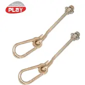 Nordic Play Gyngebeslag 10 x 120 mm, 2 stk (805-432)