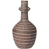 Ferm Living Brura Vase Coffee/White - , Braun / Rost, Stein