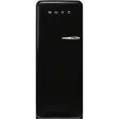 Smeg FAB28LBL5 Kühlschrank mit Gefrierfach Freistehend 270 l D Schwarz