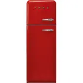 Smeg FAB30LRD5 Kühl- und Gefrierkombination Freistehend 294 l Rot