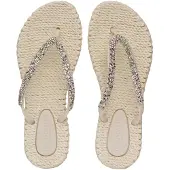 Ilse jacobsen Flip Flops Damen Cheerful Glitter Creme-Schuhgröße 40