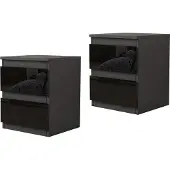 HTI Nachtschrank Kenji Hochglanz 2er-Set