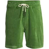 OAS Kurze Hose Penny Velours-Shorts Herren Green-M