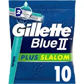 Gillette Blue II Plus Slalom Einwegrasierer 10er 10 St