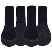 Goo-eez Gooeez Lites Dog Booties (4-pack) XL Black/Black
