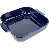 Peugeot Auflaufform Viereckig Blau 30 cm