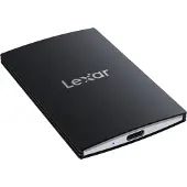 Lexar , Tragbare SSD 512GB USB 3.2 Gen2x2 SL500 ultra schnell, Schwarz