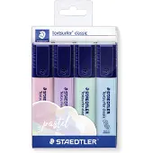 Staedtler 364 C, 4 St?ck(e), Hellblau, Minze, Pink, Violett, Polypropylen (PP), 1 mm, 5 mm, Tinte auf Wasserbasis