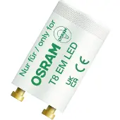 Osram SubstiTUBE Start, Beleuchtungsstarter, Weiß, Polycarbonat (PC), 5 g, 2 Stück(e), 25 mm